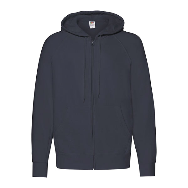 Felpa con zip con cappuccio